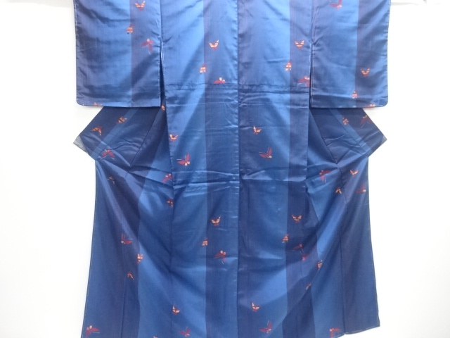 Japanese Kimono / Tsumugi Omeshi Silk